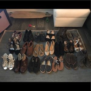 Lot of shoes